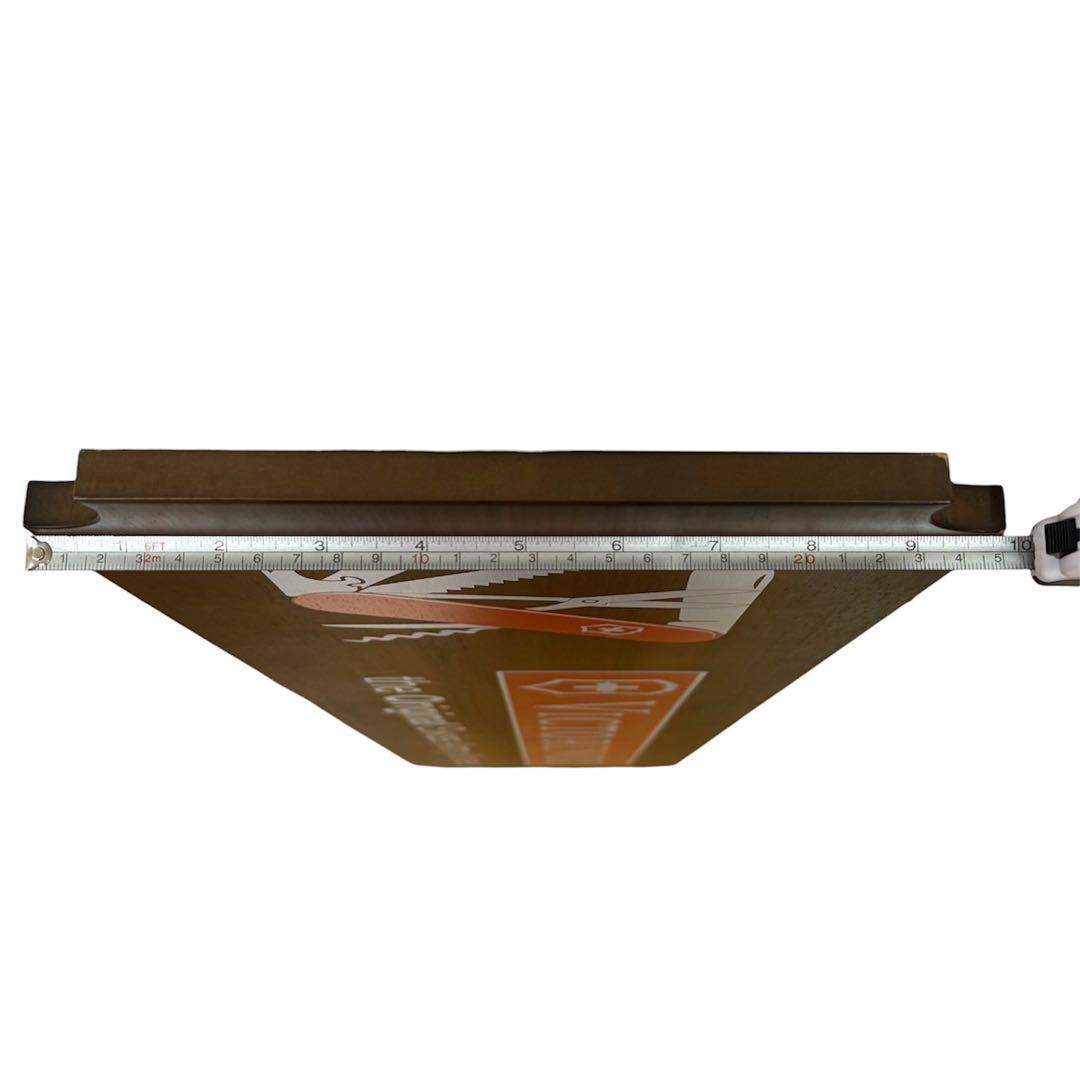 看板 木製Victorinox スイスアーミーナイフ 木製サイン 吊り下げ