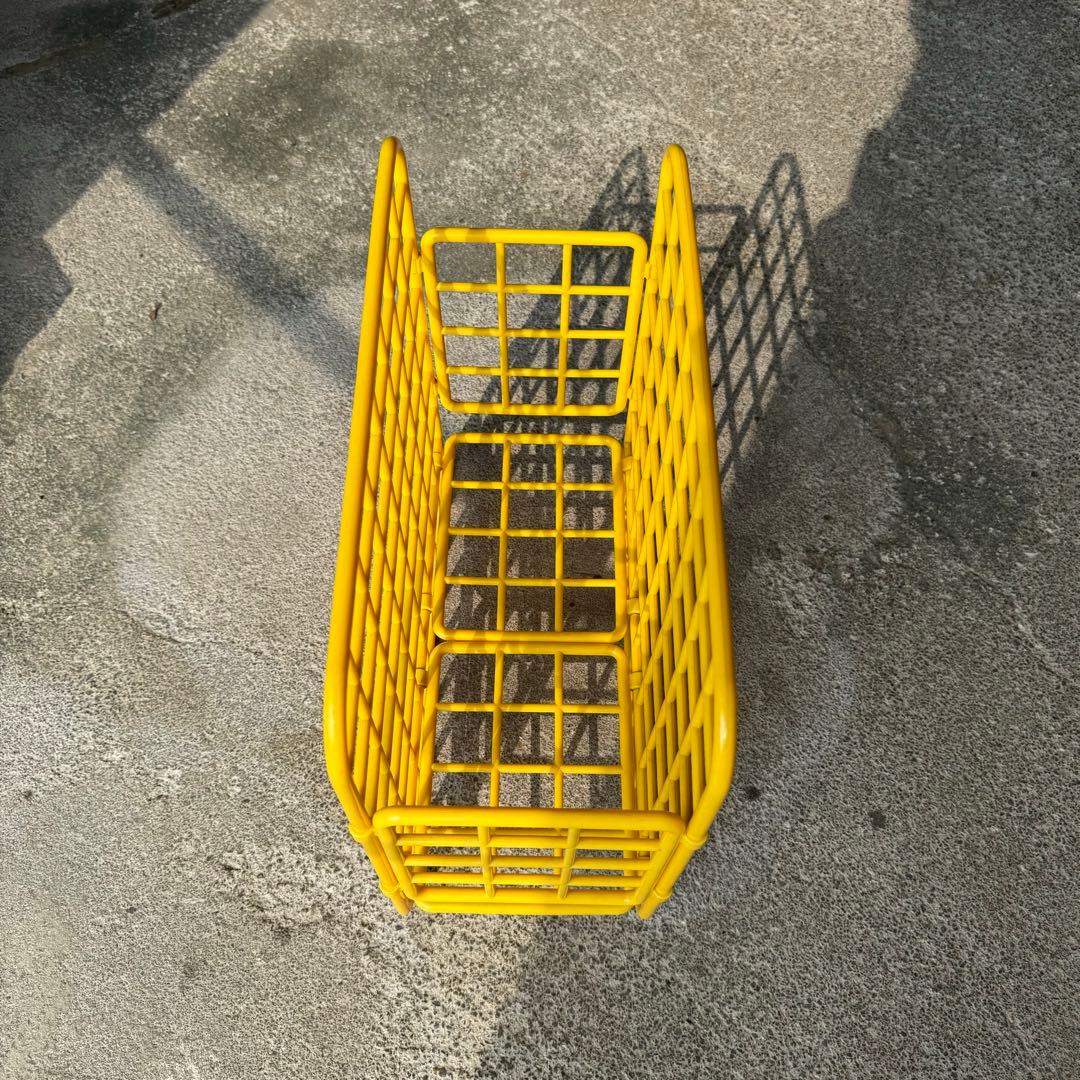 雑誌ラック マガジンラック 収納ボックス ポストモダン スペースエイジ 昭和レト