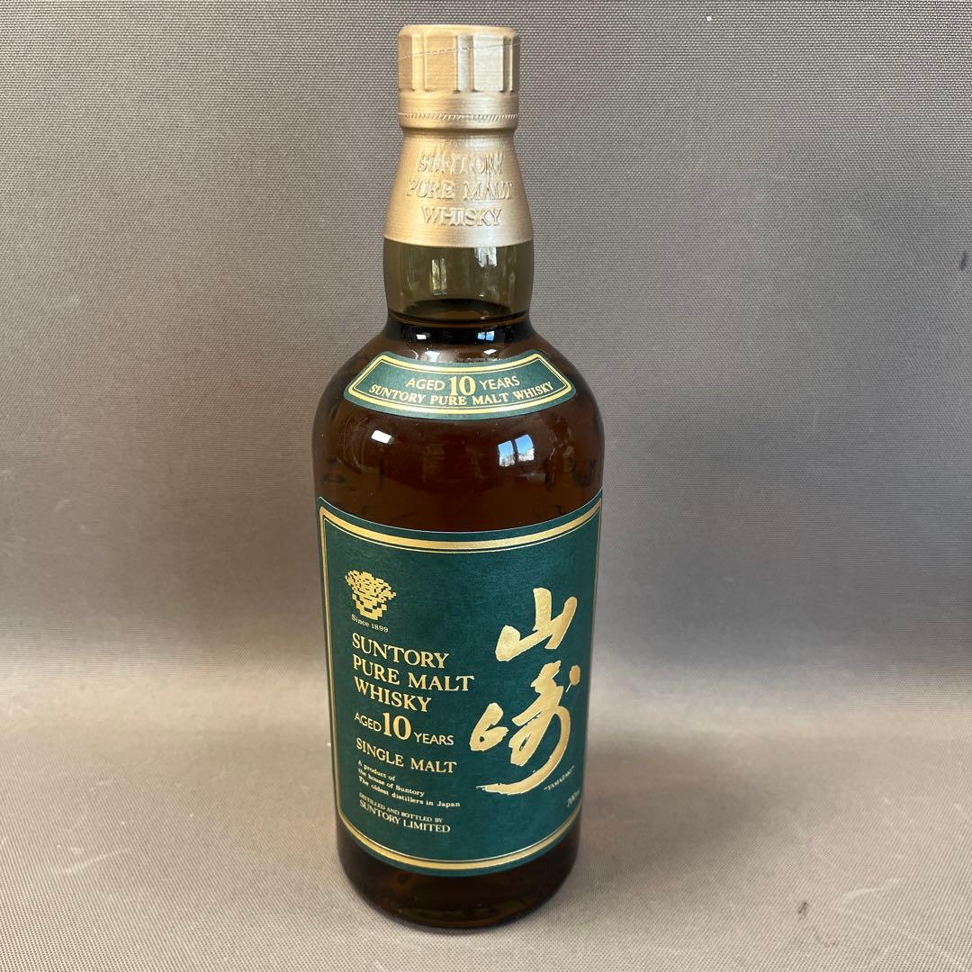 サントリー 山崎10年 ピュアモルトウイスキー　新品未開封品