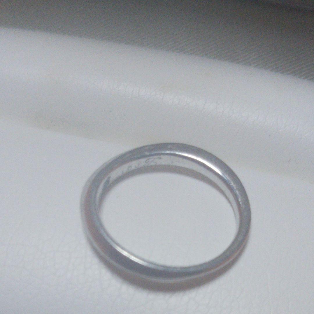 しろくろなんとか‼️リング 指輪5.5【ダイヤ入り】