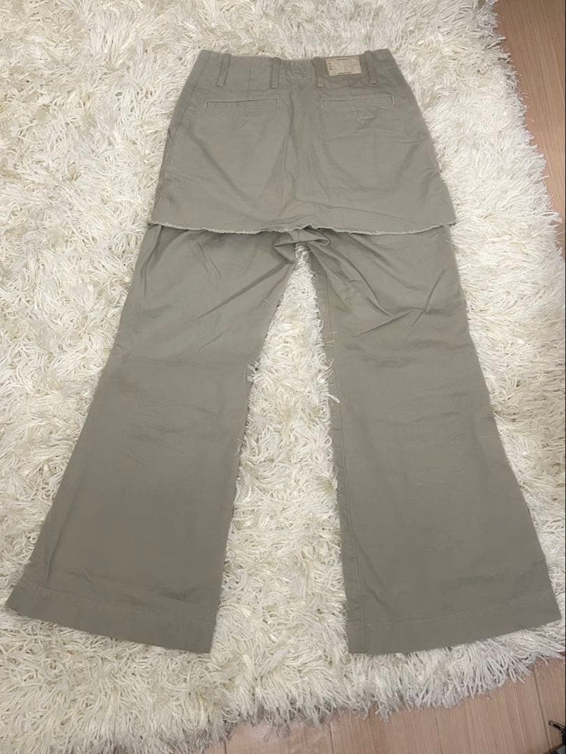 KAPITAL ムラチノ テーパードスカウザー