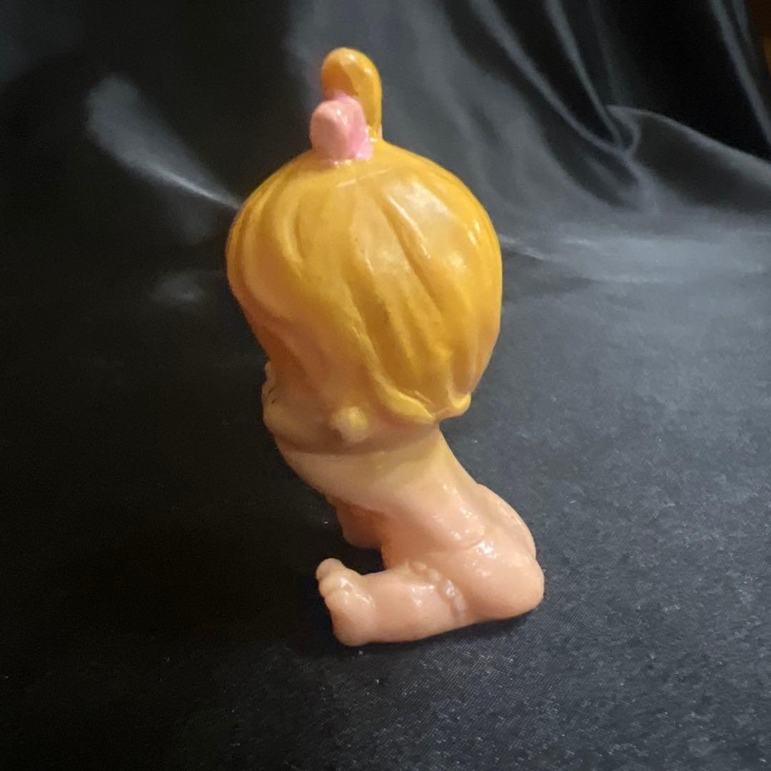 ジョンソンベビーパウダーソフビ　指人形　昭和レトロ　激レア　企業物