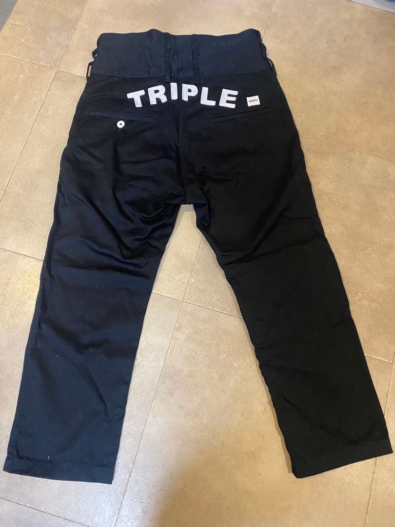 GANRYU COMME des GARCONS パンツ　3連