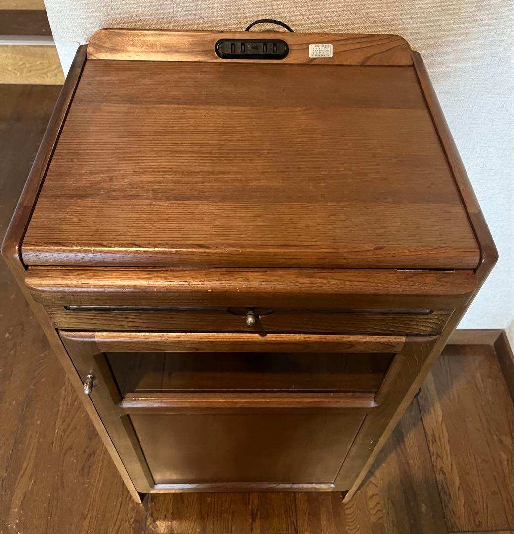 カリモク　キャビネット　電話台　ファックス台　karimoku