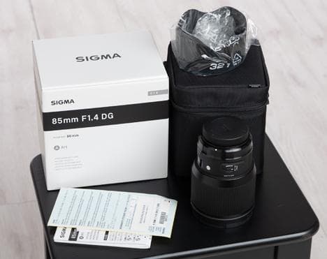 SIGMA ART 85mm F1.4　for Canon　未使用品