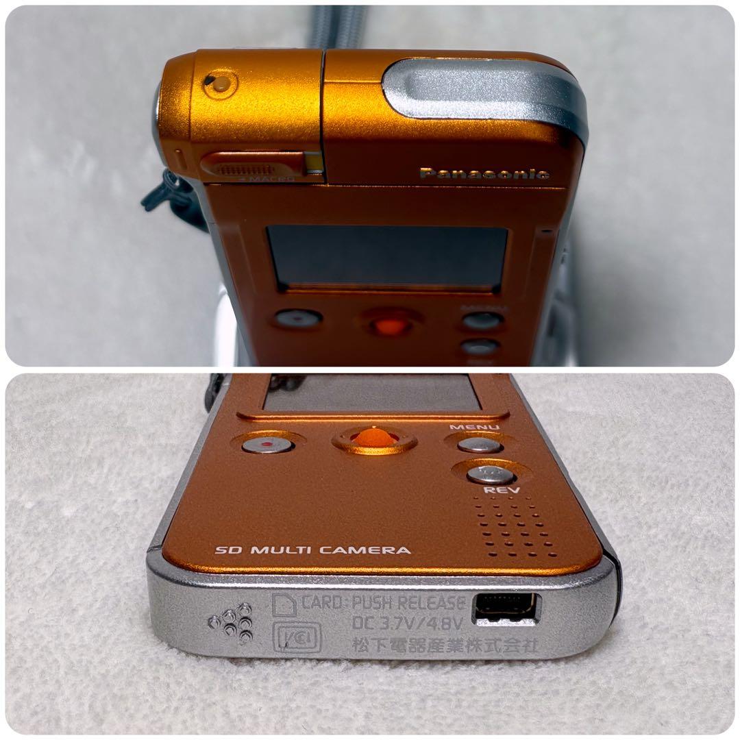 Panasonic D-snap SV-AS10 オレンジ