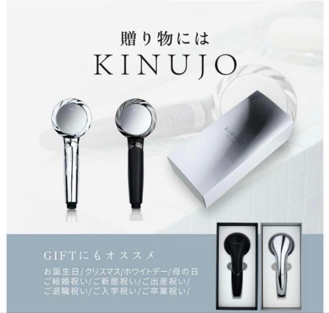 新品未使用 KINUJOシャワーヘッド SilkRich Shower シルバー