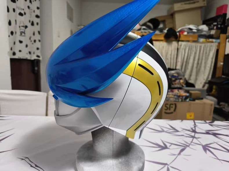 仮面ライダー電王 聖翼フォーム 1/1 大人着用マスク 特撮コスプレ 高精密再現