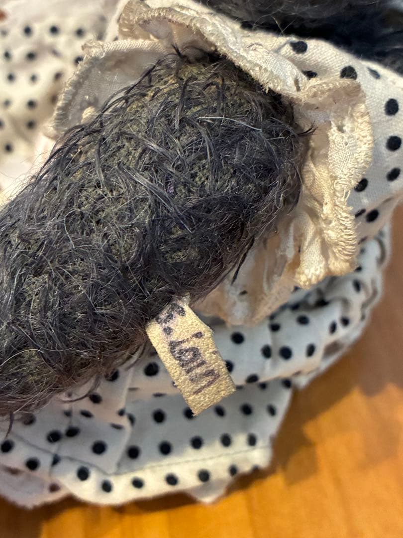 海外作家様　スーレイン　テディベア　水玉ドレス　可愛い