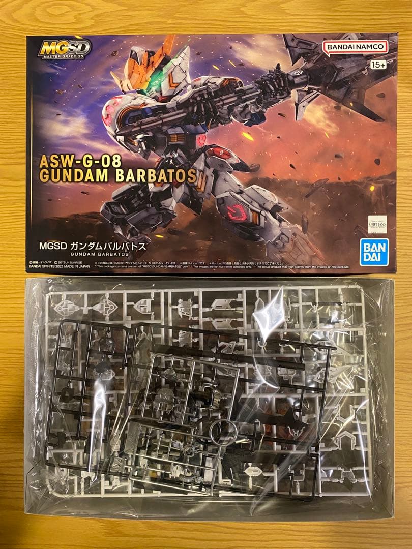 MGSD ガンダムバルバトス、フリーダムガンダム（クリアカラー）他　セット
