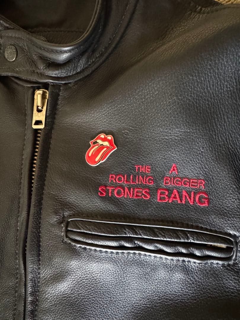 ローリングストーンズ A BIGGER BANG TOUR ライダースジャケット