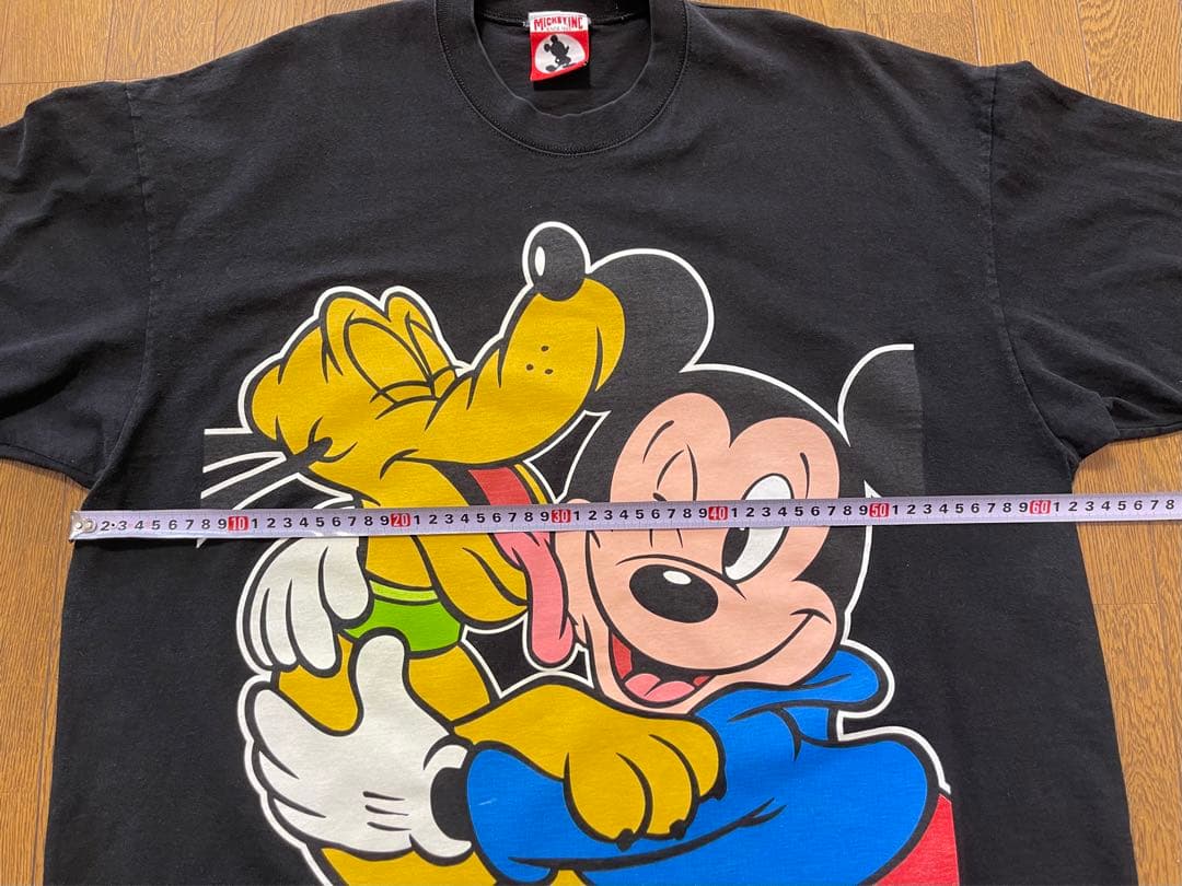 Disney Mickey&Pluto tシャツ ディズニー