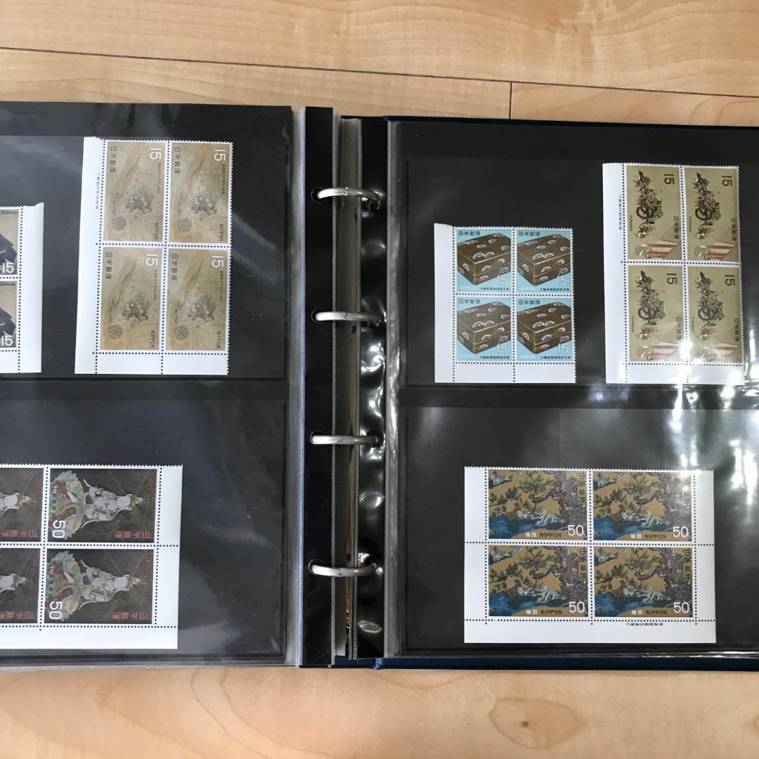 高級シートブック付　記念切手多数