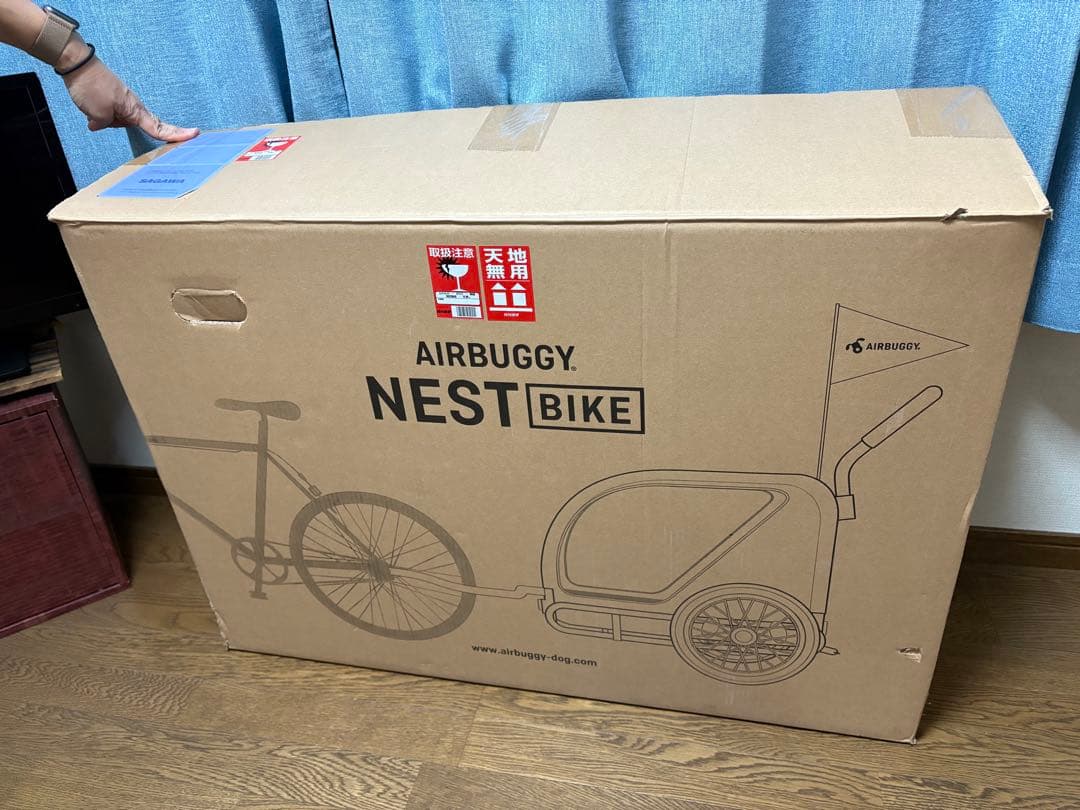 エアバギー　ネストバイク　タンゴレッド　赤