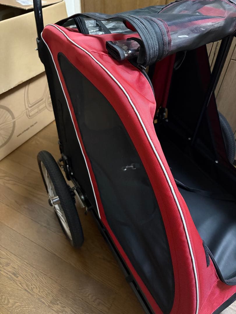 エアバギー　ネストバイク　タンゴレッド　赤