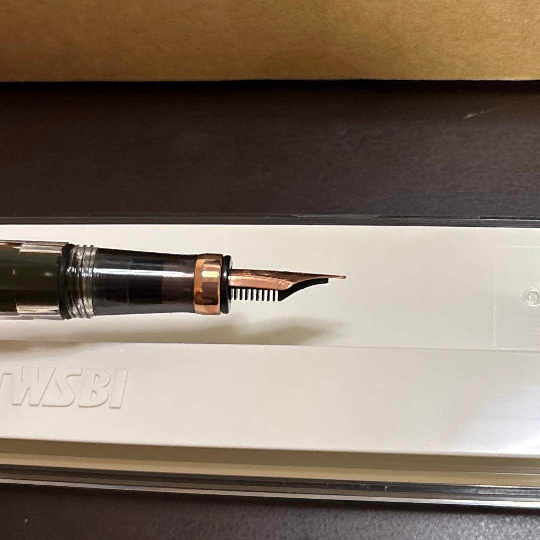 twsbi ダイヤモンド580　スモークローズゴールド 細字 F 万年筆