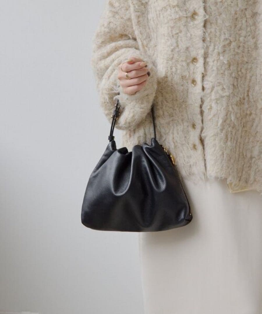 gemeil レザーワンハンドルバッグ