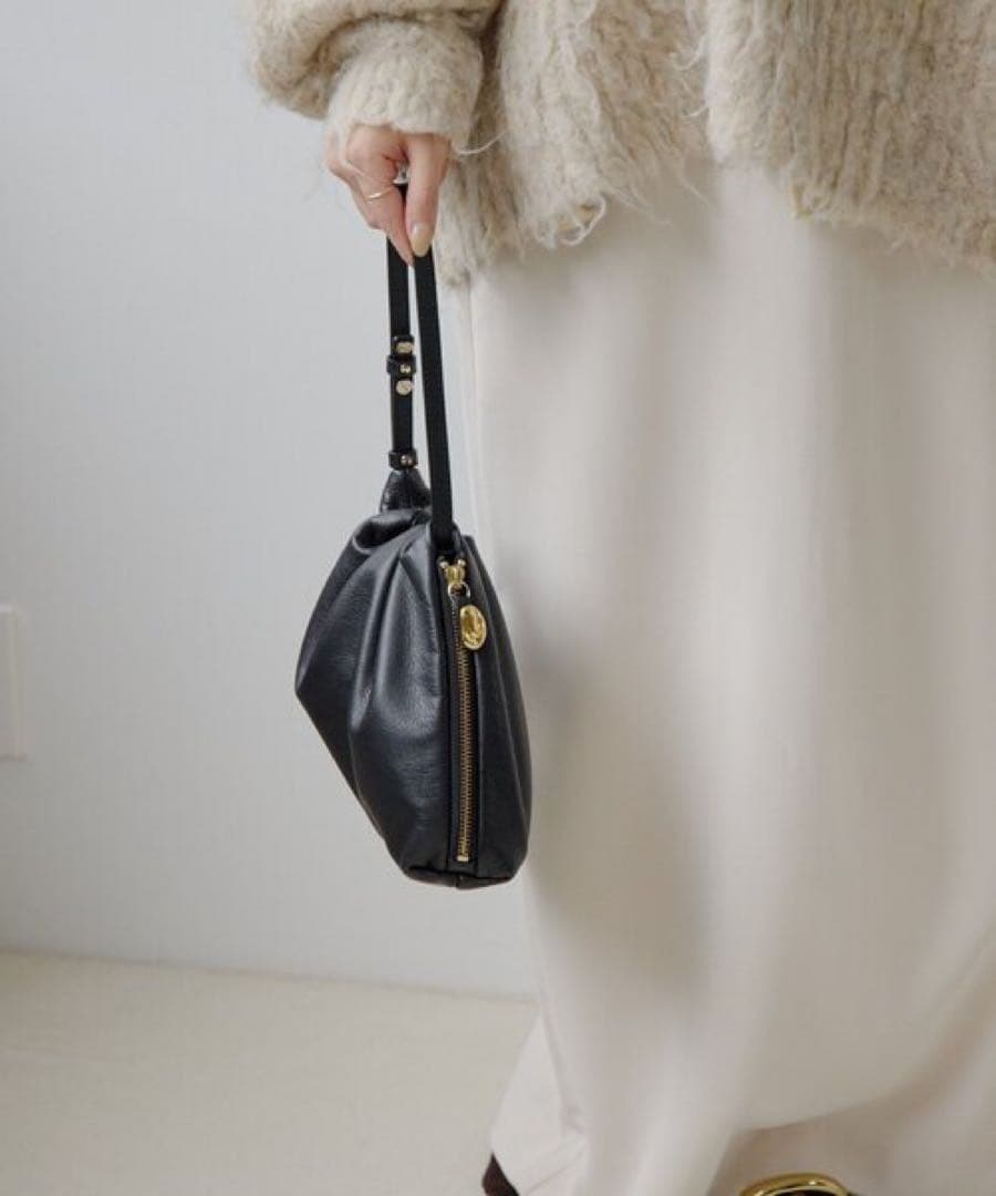 gemeil レザーワンハンドルバッグ