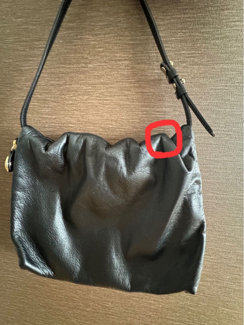 gemeil レザーワンハンドルバッグ