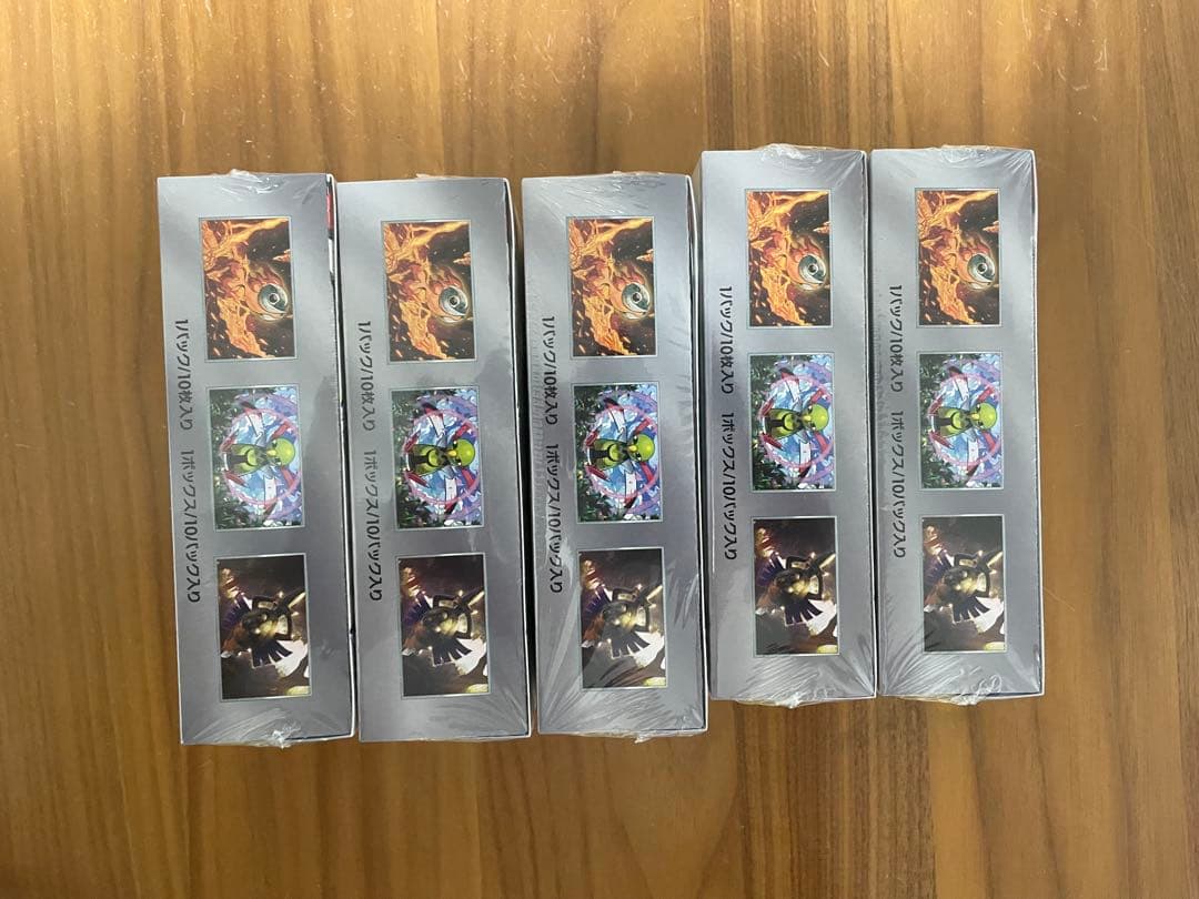 ポケモンカード テラスタルフェスex 5BOX 未開封　シュリンク付き