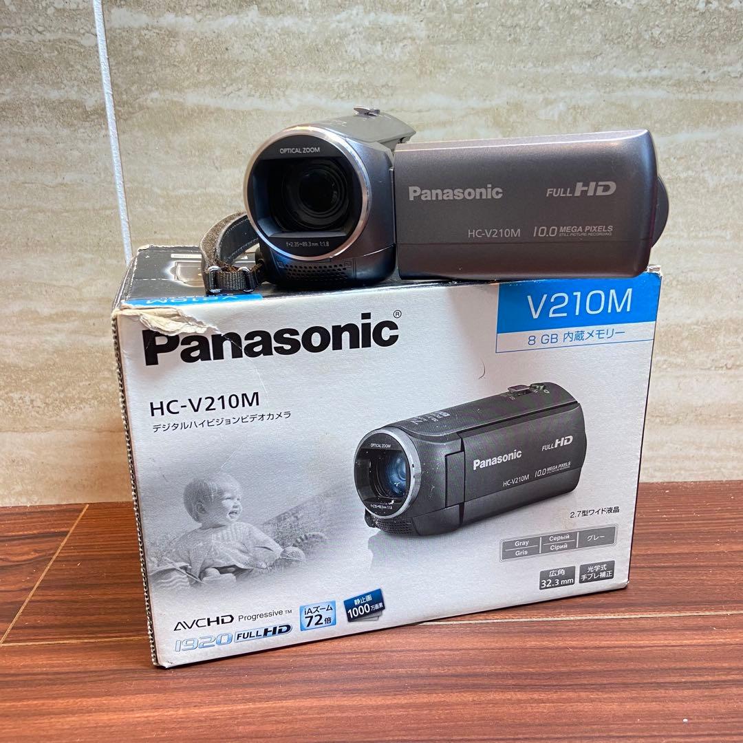 Panasonic HC-V210M ビデオカメラ ほぼ新品 3833