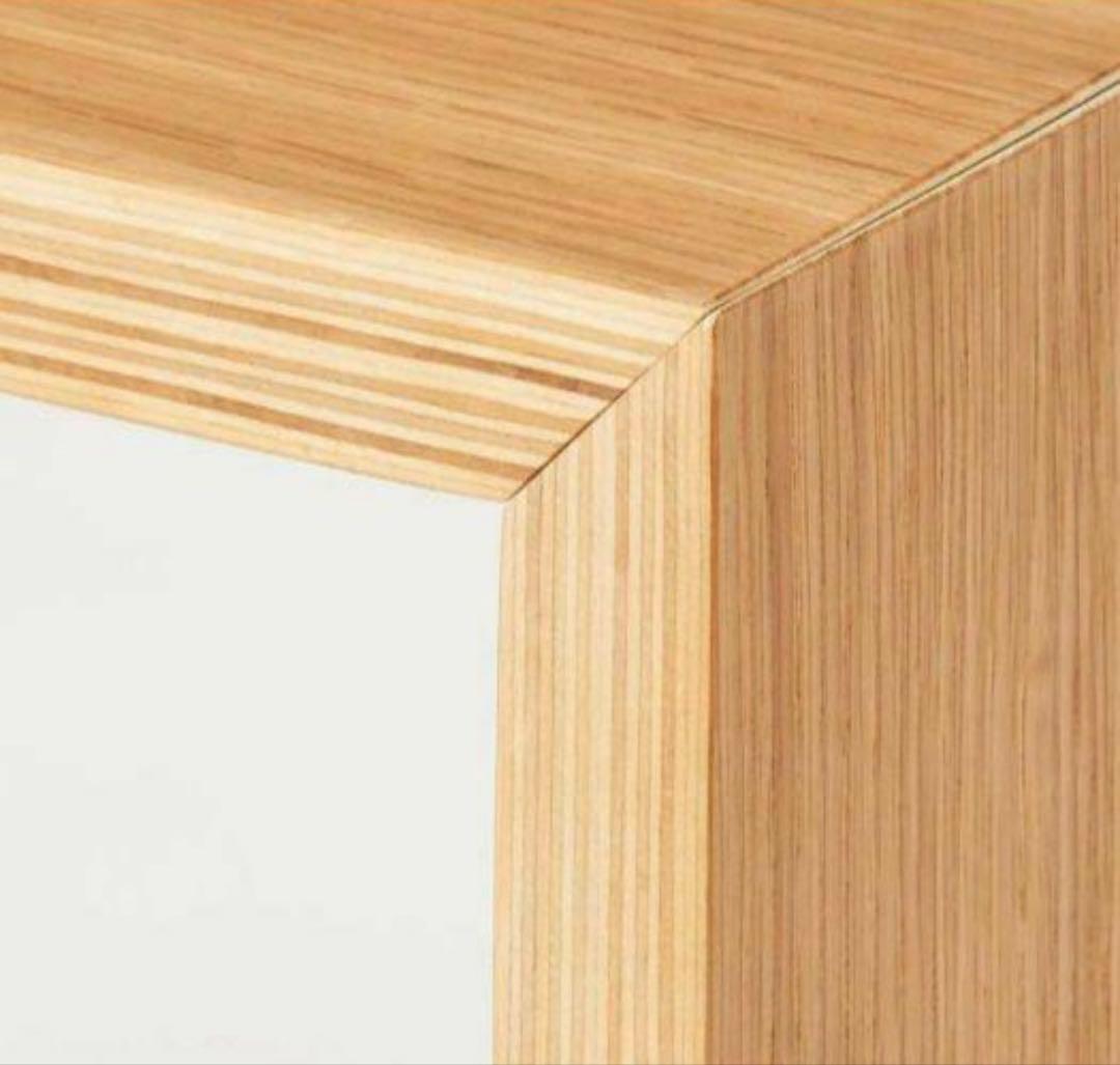 ⭐️未使用⭐️無印良品 コの字の家具 オーク材 サイドテーブル 幅35cm ×2個