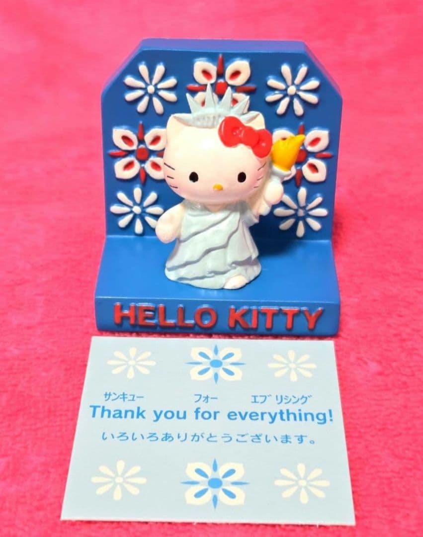 新品 HELLO KITTY ポーズドール 鏡 ハローキティ 置物 キティ