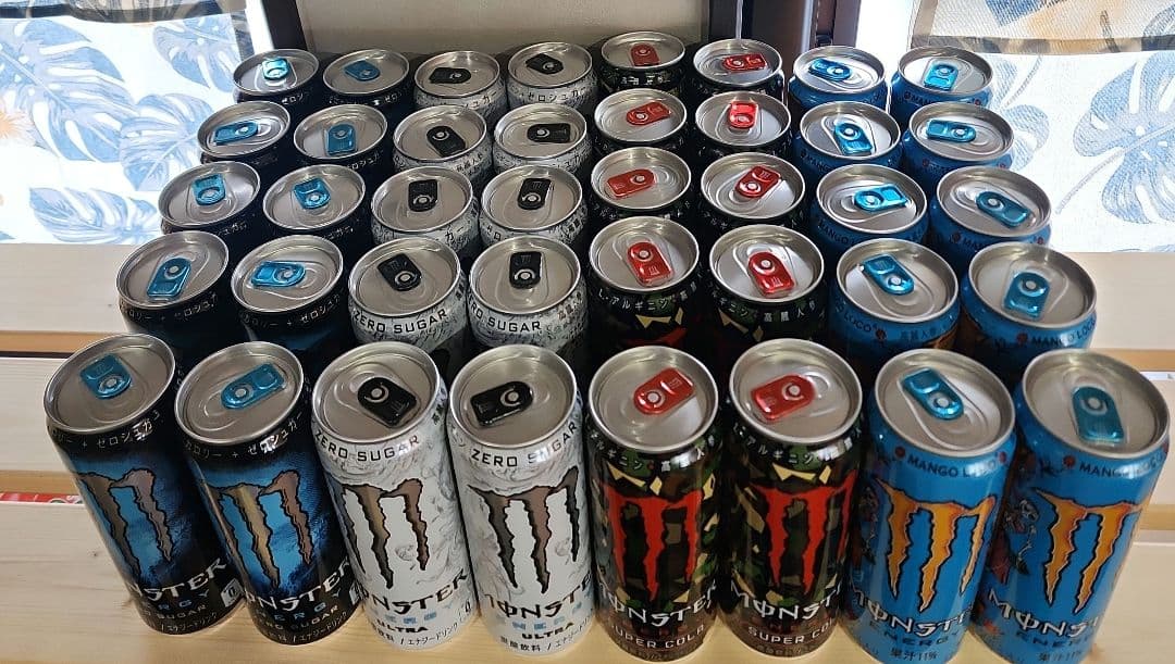 ゆまくろ☆モンスターエナジードリンク53本セット