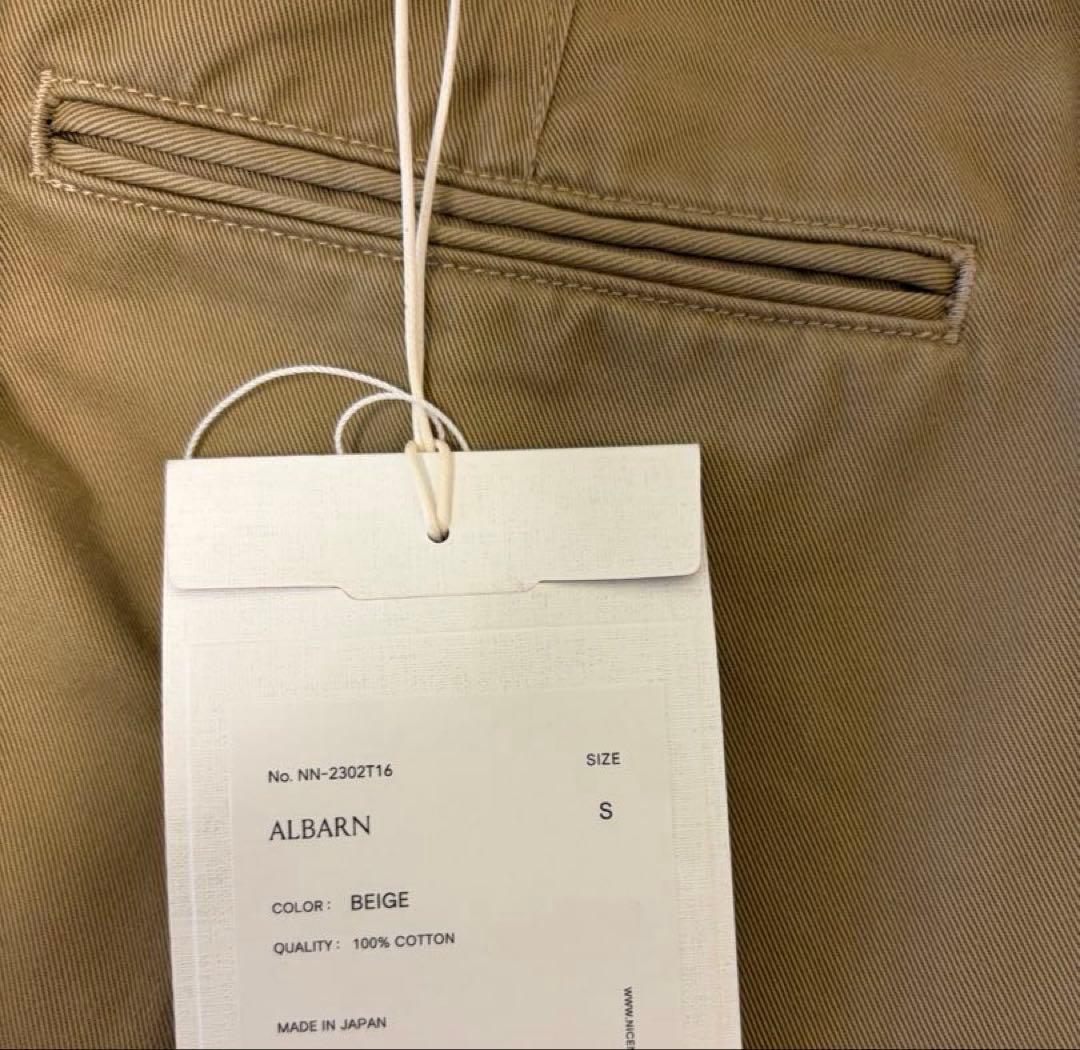 25AW NICENESS ALBARN チノパンツ アルバーン
