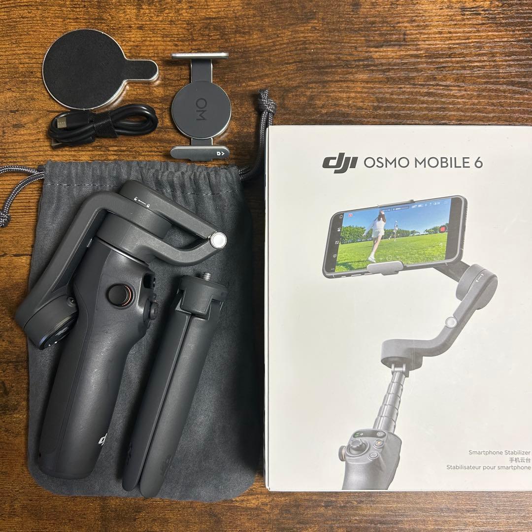 DJI Osmo Mobile 6 付属品完備 Magsafeプレートおまけ付