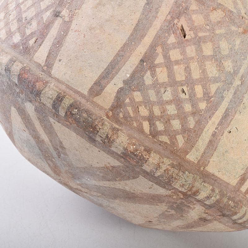 タイ古陶磁　バンチェン土器　アンダーソン土器　彩文土器　蓋壷　C　R8636B