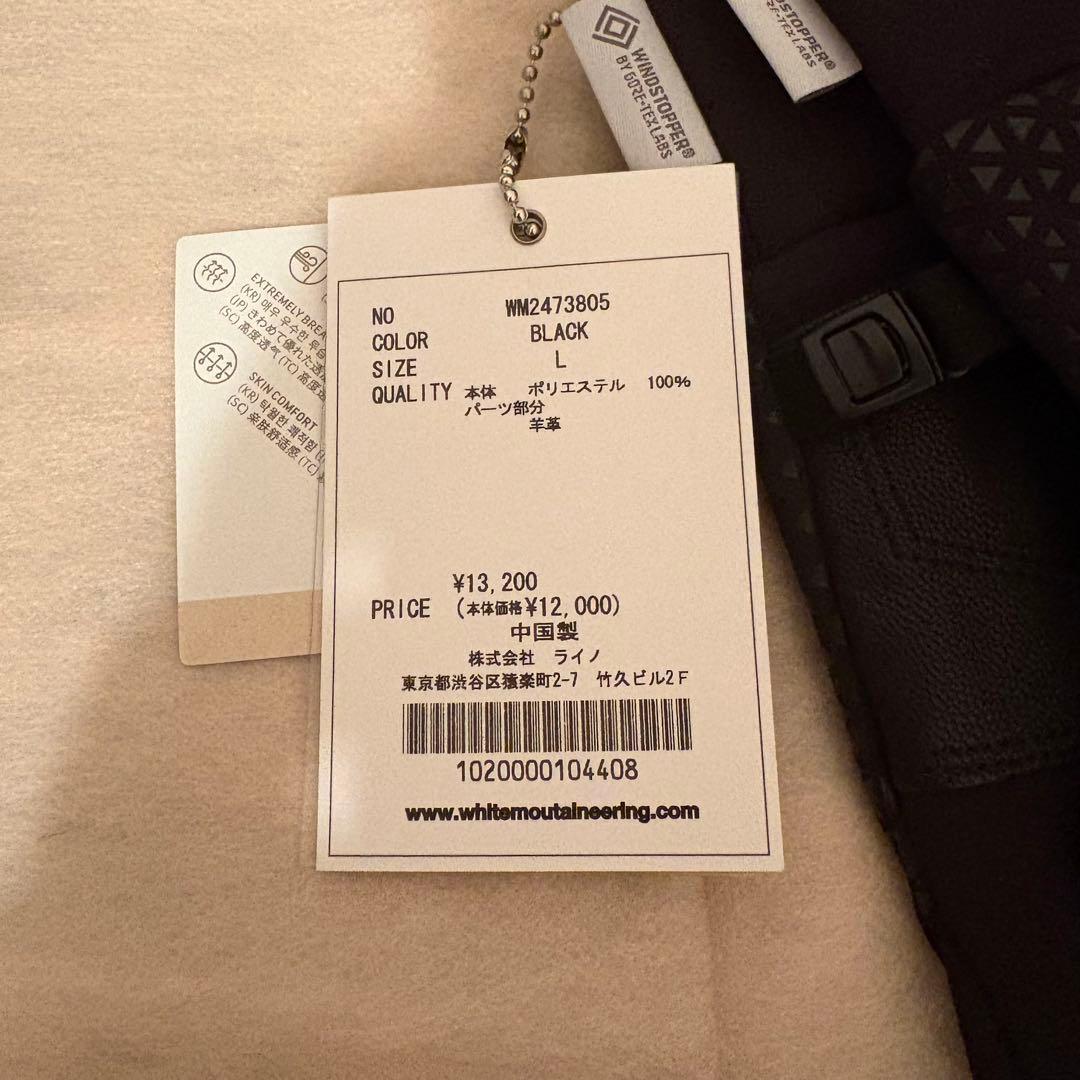 小物 white mountaineering WINDSTOPPER GLOVE