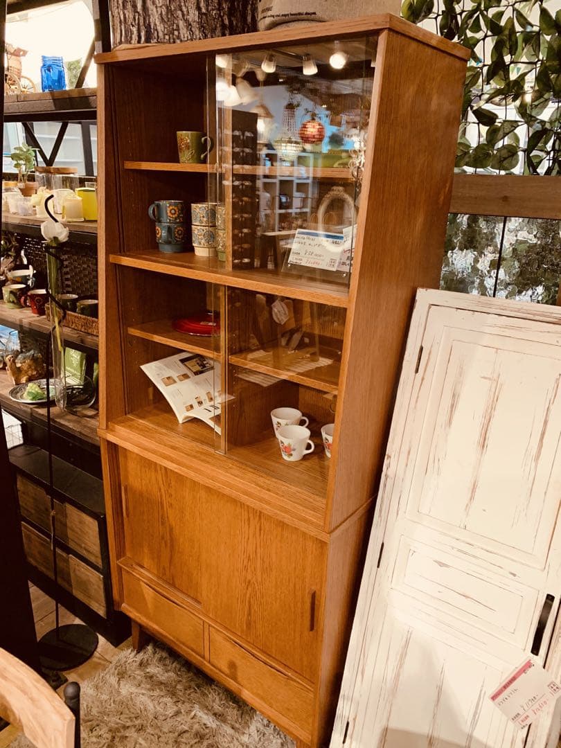 廃盤　 unico ＳＩＧＮＥ　カップボード キャビネット シグネ　ウニコ