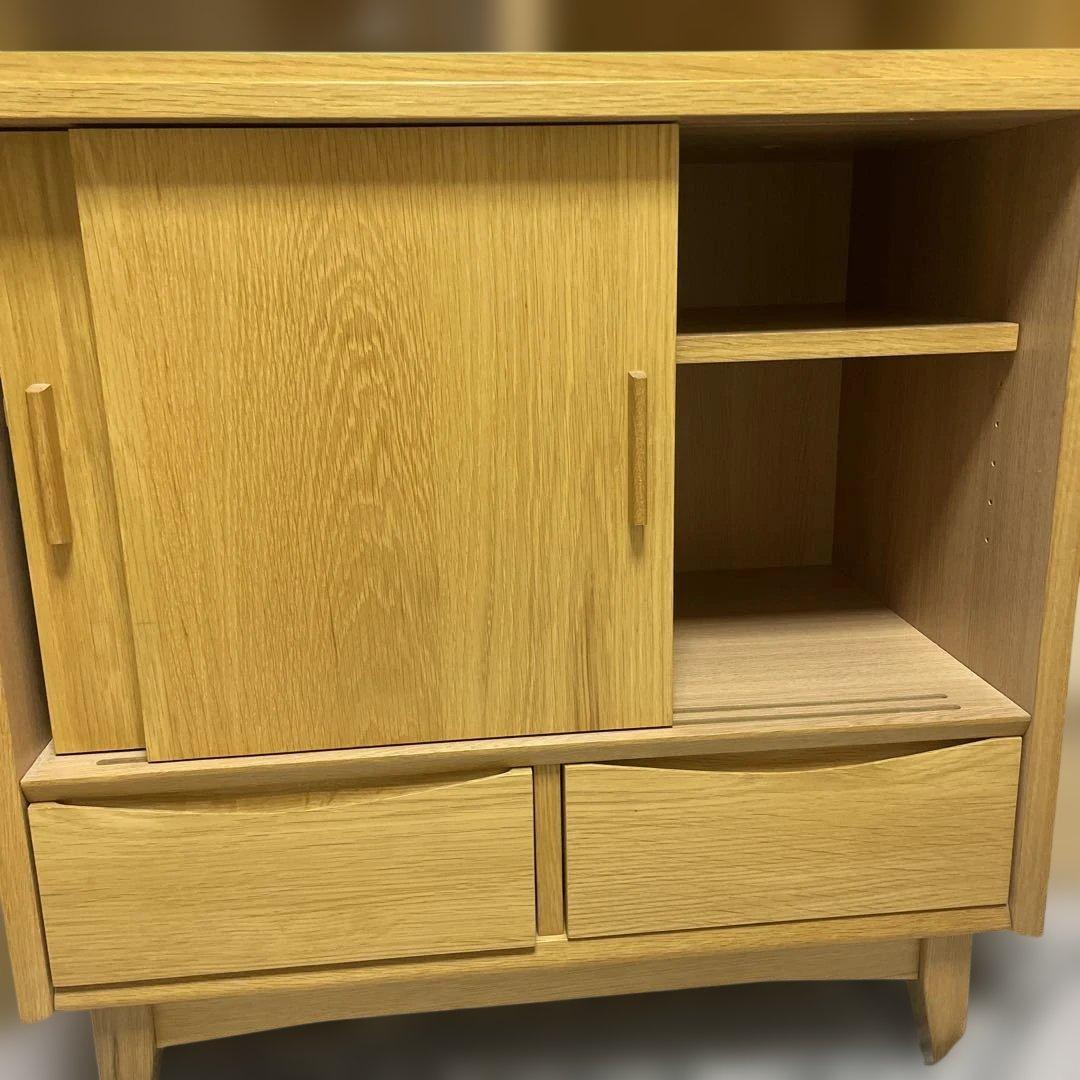 廃盤　 unico ＳＩＧＮＥ　カップボード キャビネット シグネ　ウニコ