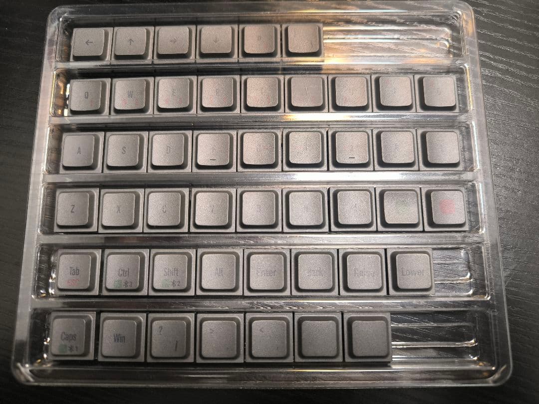 Cornix LP Black キーキャップ3種セット