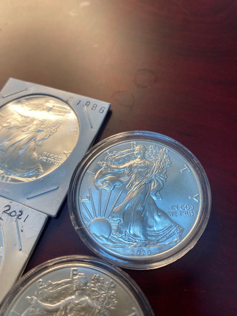 PCGS NCG アンティーク　銀貨　イーグル銀貨