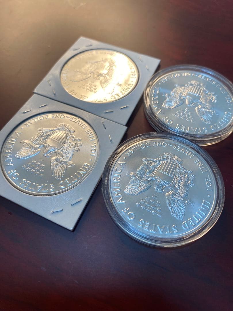 PCGS NCG アンティーク　銀貨　イーグル銀貨