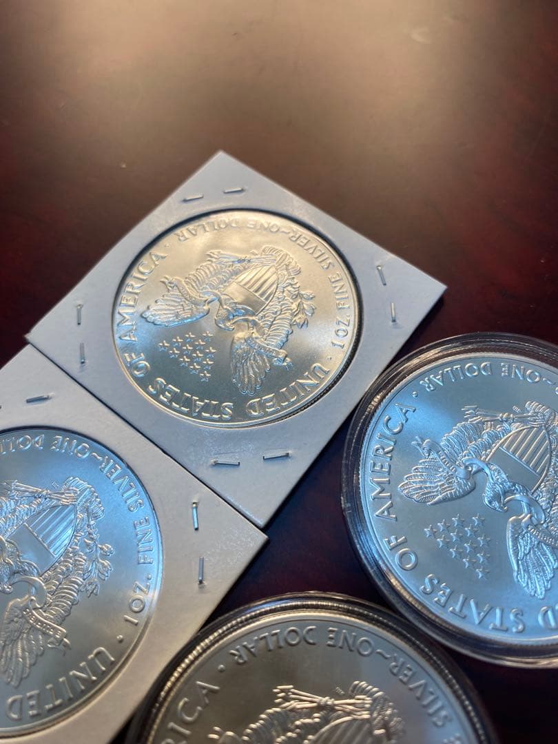 PCGS NCG アンティーク　銀貨　イーグル銀貨
