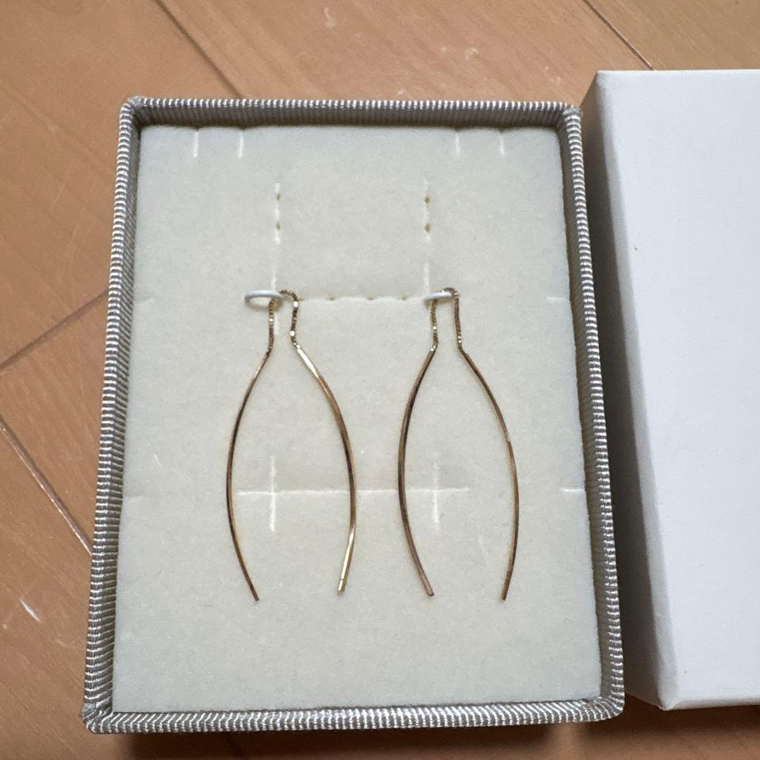 ete ゴールド ピアス 箱付き