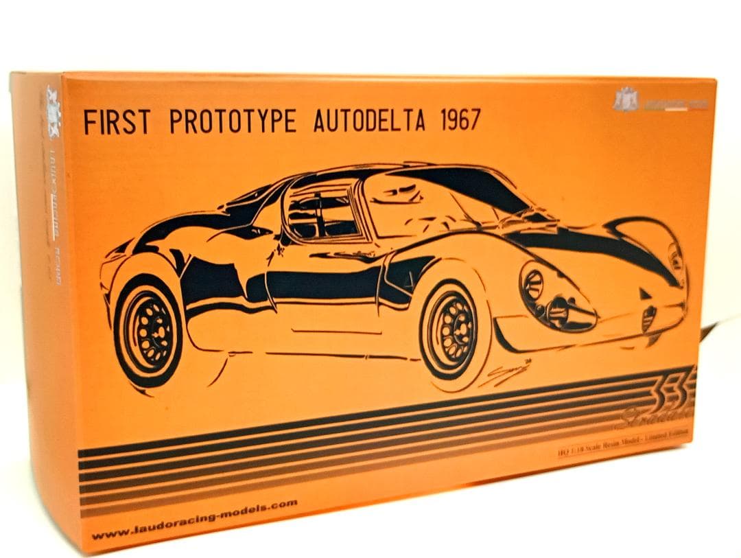 1/18 アルファロメオ 33 ストラダーレ 1967 プロトティーポ レッド