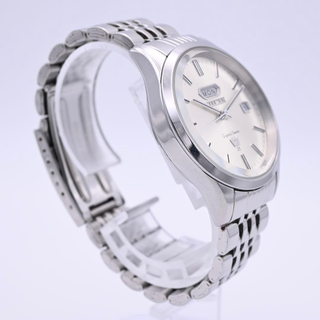 CITIZEN シチズン クリスタルセブン 8200-A05516 腕時計 稼働