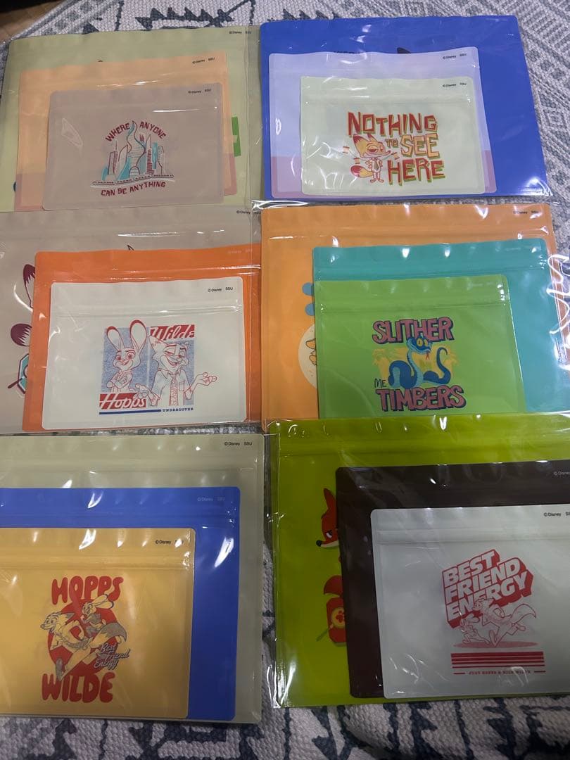 と*い様 Happyくじ『ズートピア2』　全種フルコンプリート