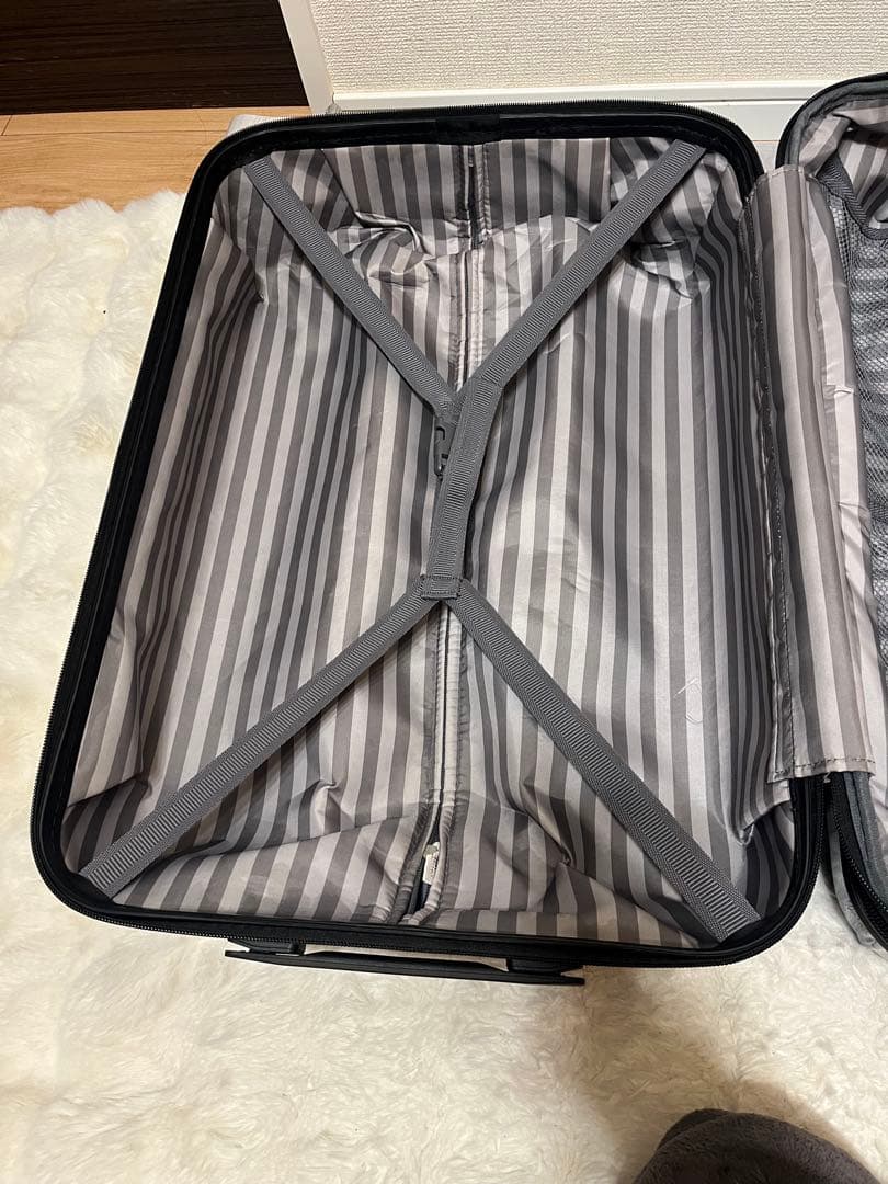 送料無料 ACE クレスタ スーツケース　容量　64〜70ℓ エキスパンド