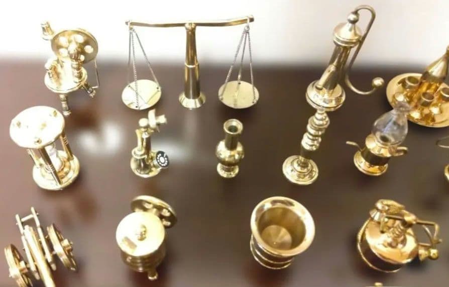 ★ Art 真鍮製品 アンティーク ミニチュア26点セット年末セール