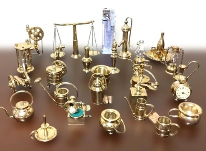 ★ Art 真鍮製品 アンティーク ミニチュア26点セット年末セール