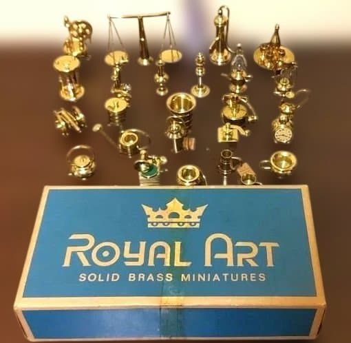 ★ Art 真鍮製品 アンティーク ミニチュア26点セット年末セール