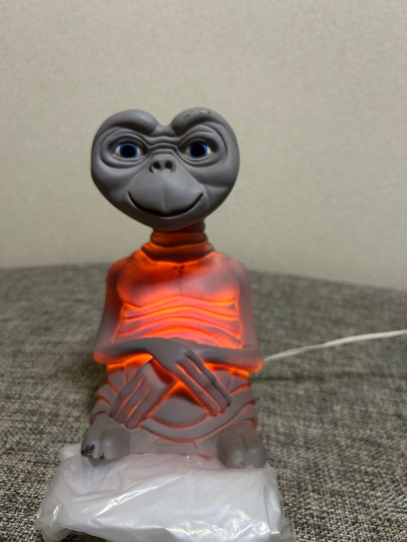 映画　E.T. 　ライト付約　24センチ　ビンテージ　フィギュア　照明
