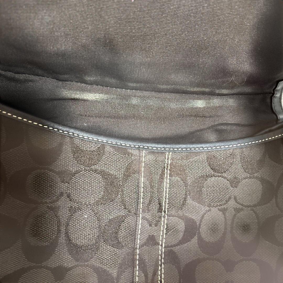 COACH コーチ シグネチャー ハーフムーン ソーホー　ワンショルダーバッグ