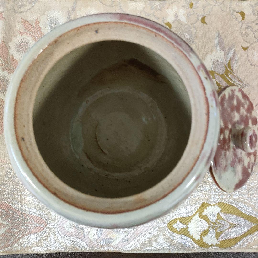 【SALE】二代 伊藤陶山・水指　茶道具　茶器　皆具　陶磁器　おまけ柄杓付き