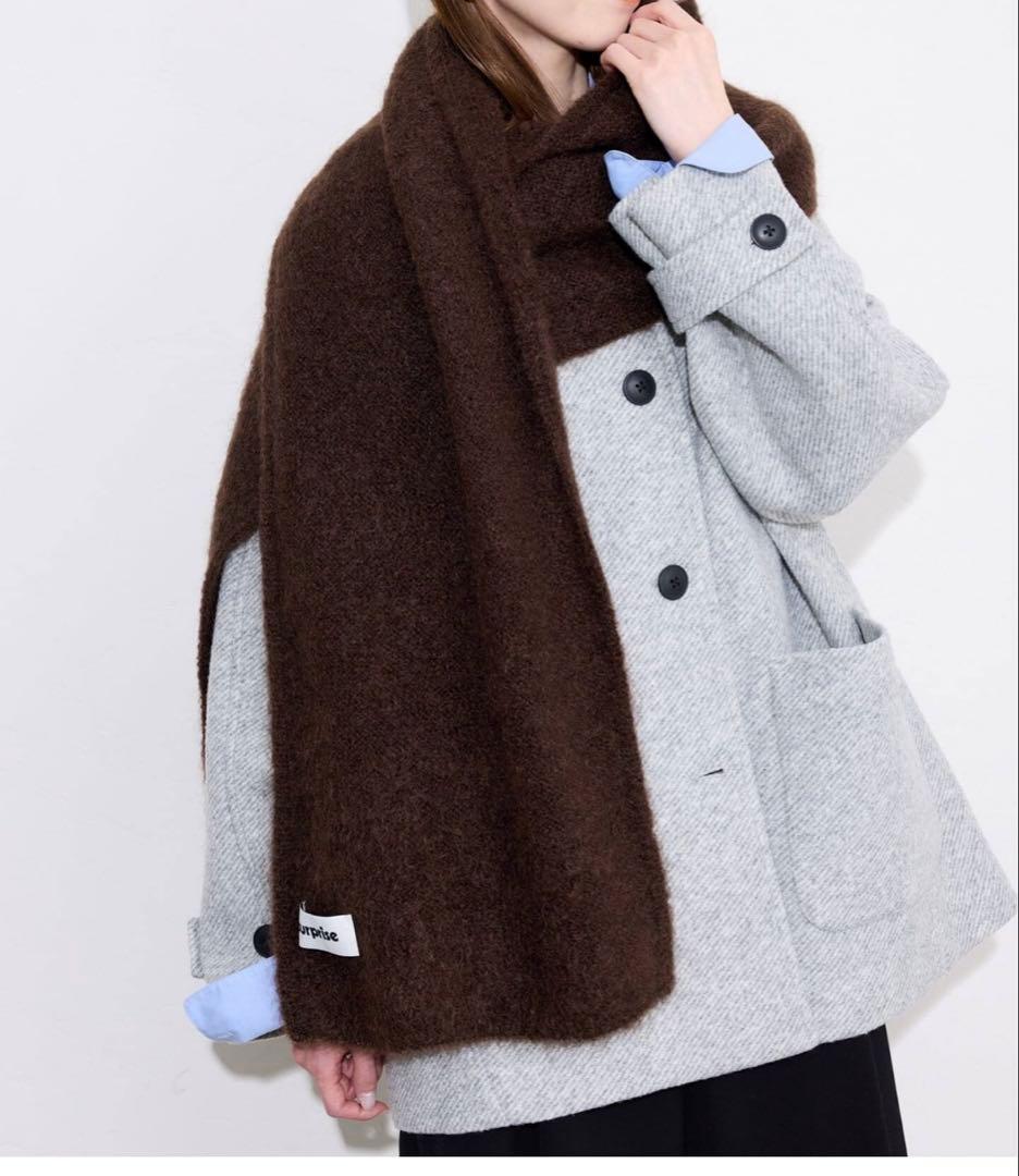 小物 SLOBE IENAsurprise MOHAIR SCARF